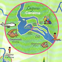Mapa Laguny Canaimy